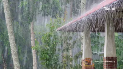 อุตุเตือน ระวังฝนหนัก โดยเฉพาะภาคเหนือของไทย ระวังน้ำท่วม น้ำป่า