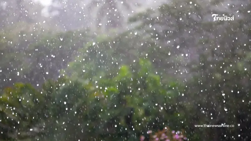 ฝนถล่มไทยยังต่อเนื่อง หลายจังหวัดอ่วม เสี่ยงน้ำท่วม-น้ำป่า