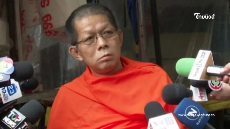 "พระนิทัศน์" คู่กรณี เจ้าอาวาสวัดม่วง ป่วยหนักถูกนำตัวส่งไอซียู