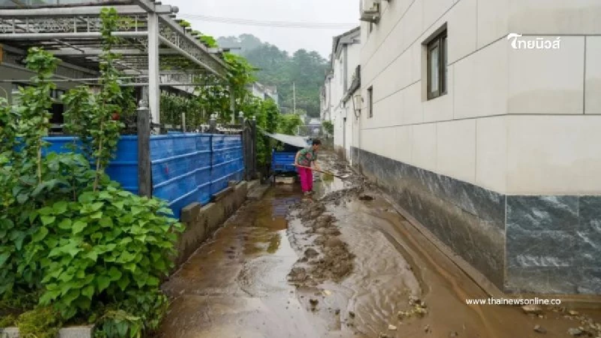 ปักกิ่งเตือนภัย พายุฝนระดับสีแดงสูงสุด อพยพประชาชนกว่า 82,000 คน