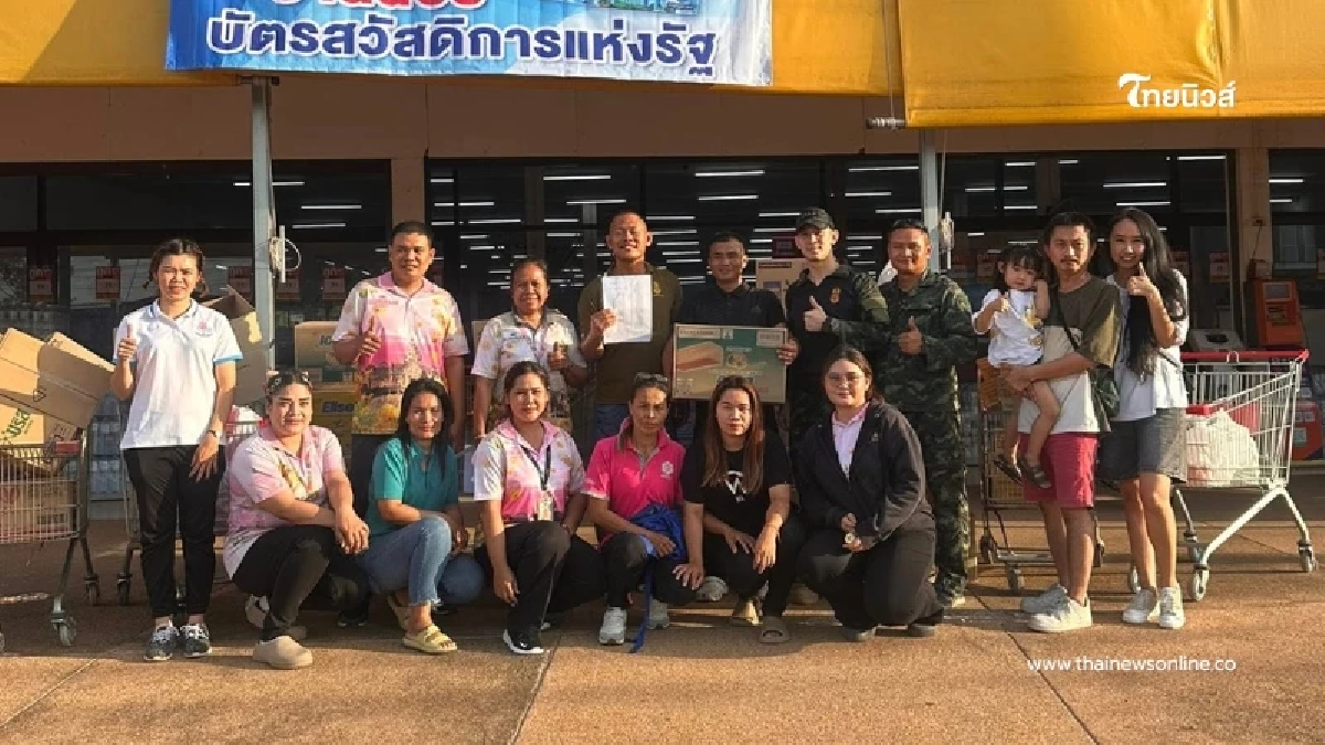 ร้านทวีกิจน้ำใจงาม มอบของสนับสนุนทหารแนวหน้าโดยไม่คิดเงิน