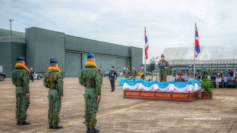 นักรบทางอากาศ รุ่นใหม่แห่งกองบิน 7 พร้อมบินขึ้นฟ้าปกป้องชาติไทย