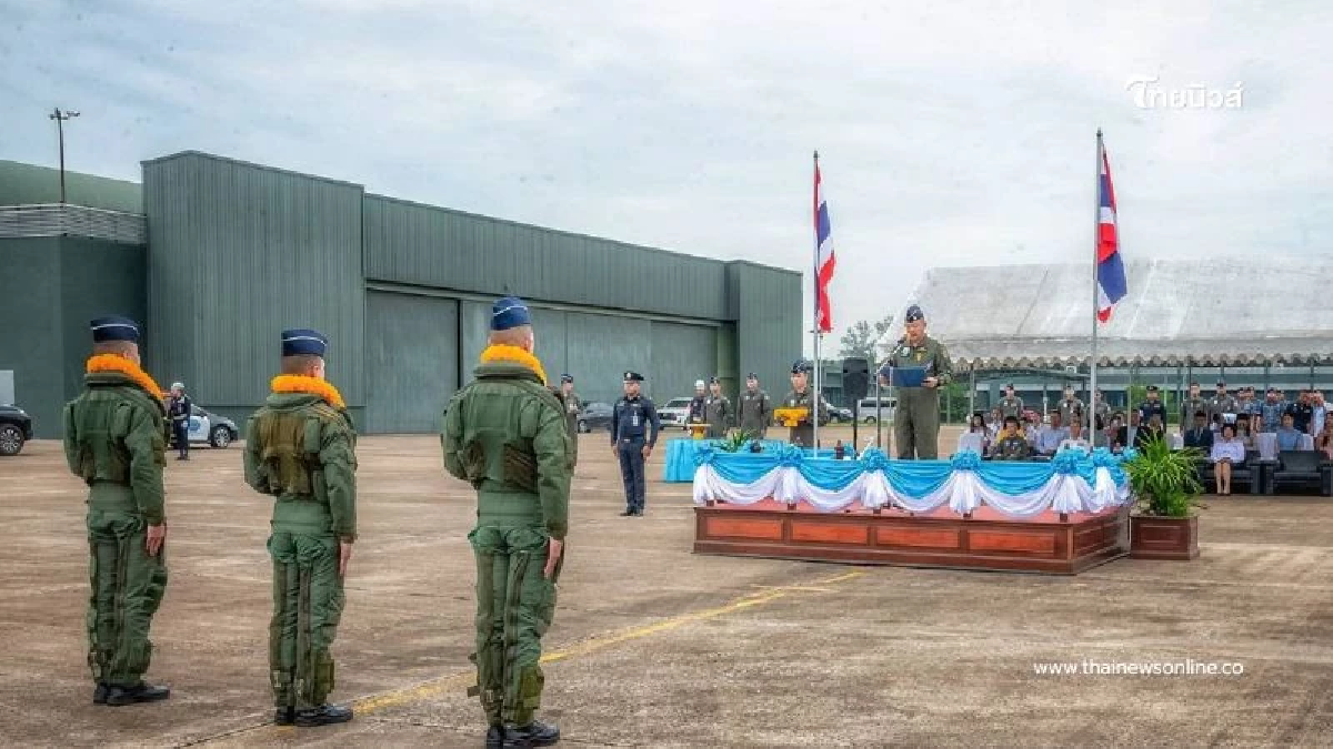 นักรบทางอากาศ รุ่นใหม่แห่งกองบิน 7 พร้อมบินขึ้นฟ้าปกป้องชาติไทย