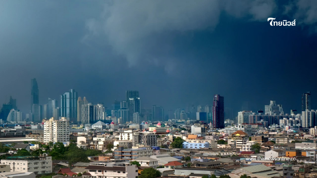 เตือน "พายุคาจิกิ" ถล่มไทย 25–27 ส.ค. ฝนตกหนักถึงหนักมาก