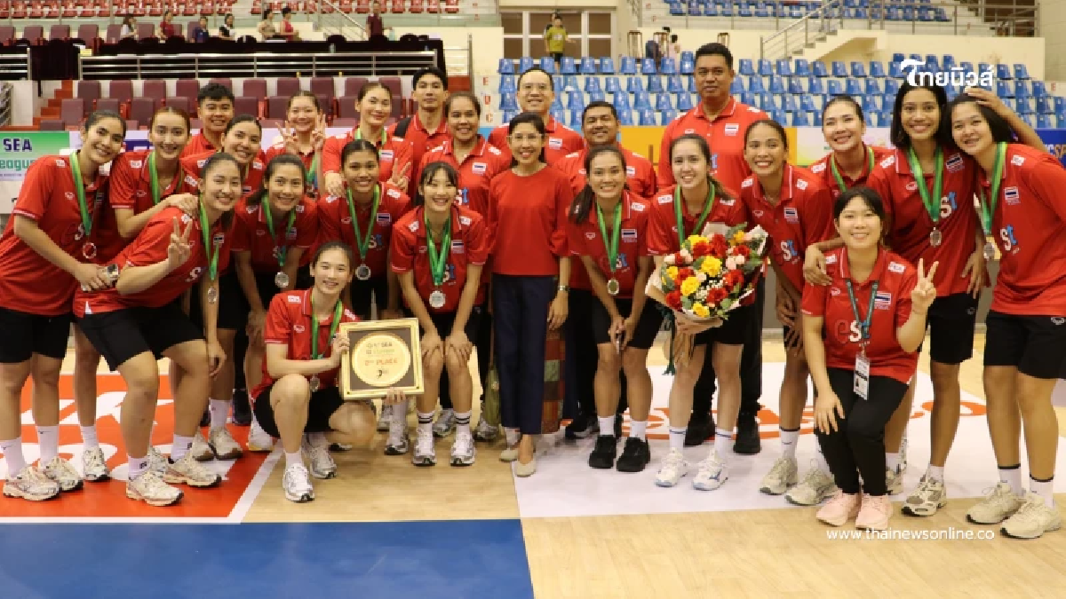 เงินรางวัล วอลเลย์บอลสาวไทย หลังคว้ารองแชมป์ SEA V.League 2025