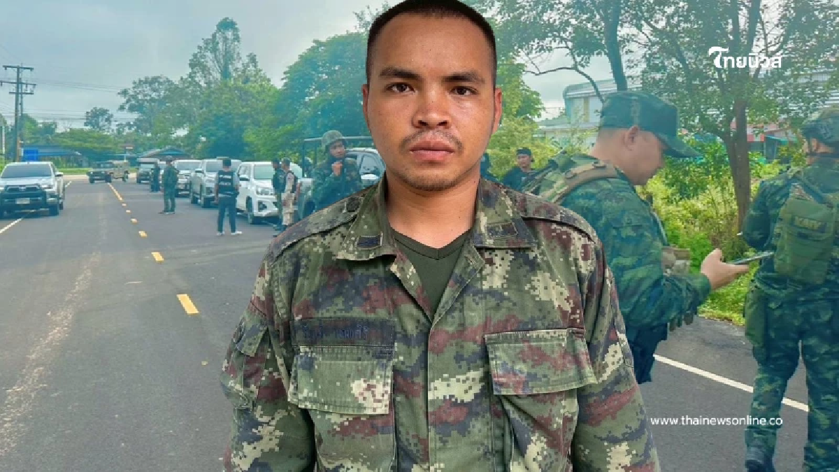 เจอแล้ว "พลทหารหนีค่าย" รัวกระสุนใส่ชาวบ้านเจ็บ ประสานพ่อเจรจา