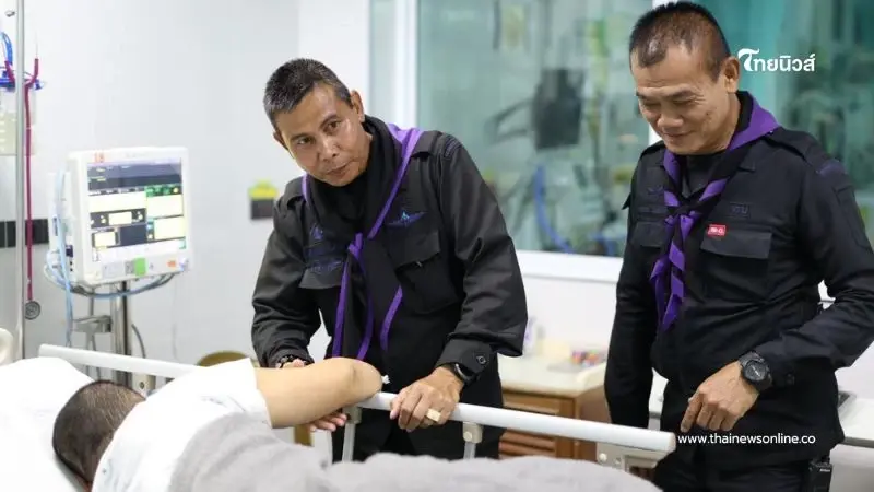 ผู้บังคับหน่วยเฉพาะกิจ ทพ.23 เยี่ยมบำรุงขวัญกำลังพลบาดเจ็บ ผู้บังคับหน่วยเฉพาะกิจ ทพ.23 เยี่ยมบำรุงขวัญกำลังพลบาดเจ็บ