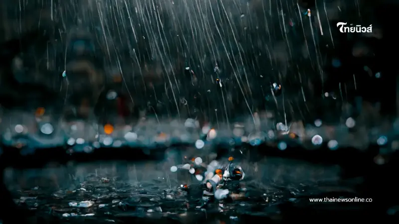 อุตุฯ เตือนมรสุมเข้าไทยทั้งสัปดาห์ ส่งผลฝนถล่มหนักทั่วประเทศ