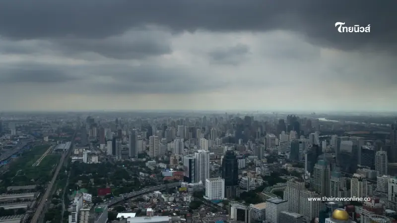 พยากรณ์อากาศวันนี้ กรมอุตุฯ เตือนฝนตกหนักทั่วไทย 60-70%