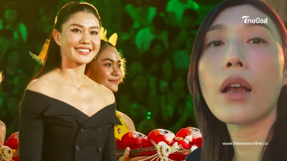 "นุศรา ต้อมคำ" สะกดทุกสายตา สวยสะพรั่ง ขนาด "กัปตันคิม" ยังตะลึง