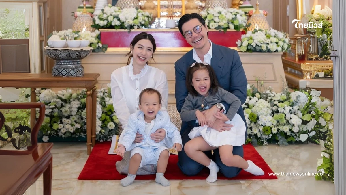 อบอุ่นสุดหัวใจ! “มิว นิษฐา” ควงครอบครัวทำบุญวันเกิดครบรอบ 35 ปี