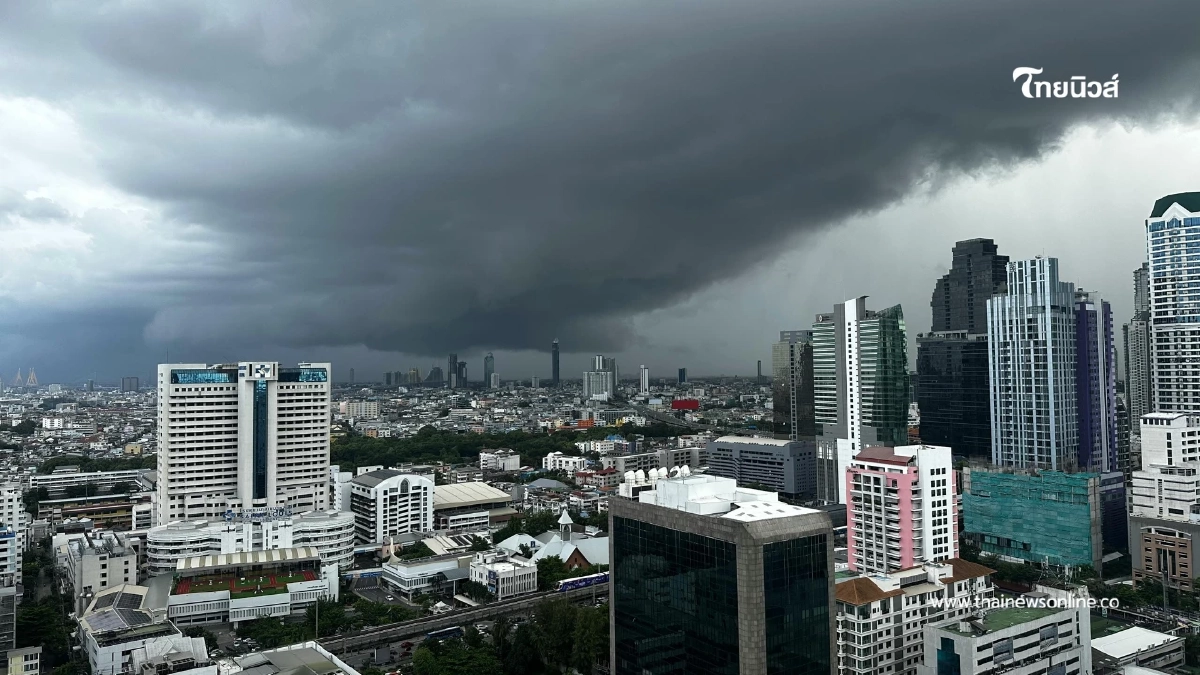 พยากรณ์อากาศวันนี้ อิทธิพล "พายุบัวลอย" ส่งฝนตกหนักหลายจังหวัด