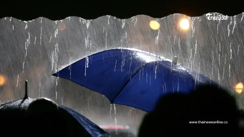 พยากรณ์อากาศวันนี้ ไทยยังเจอฝนถล่ม หลายพื้นที่ เสี่ยงน้ำท่วม
