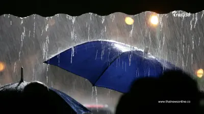 พยากรณ์อากาศวันนี้ ไทยยังเจอฝนถล่ม หลายพื้นที่ เสี่ยงน้ำท่วม