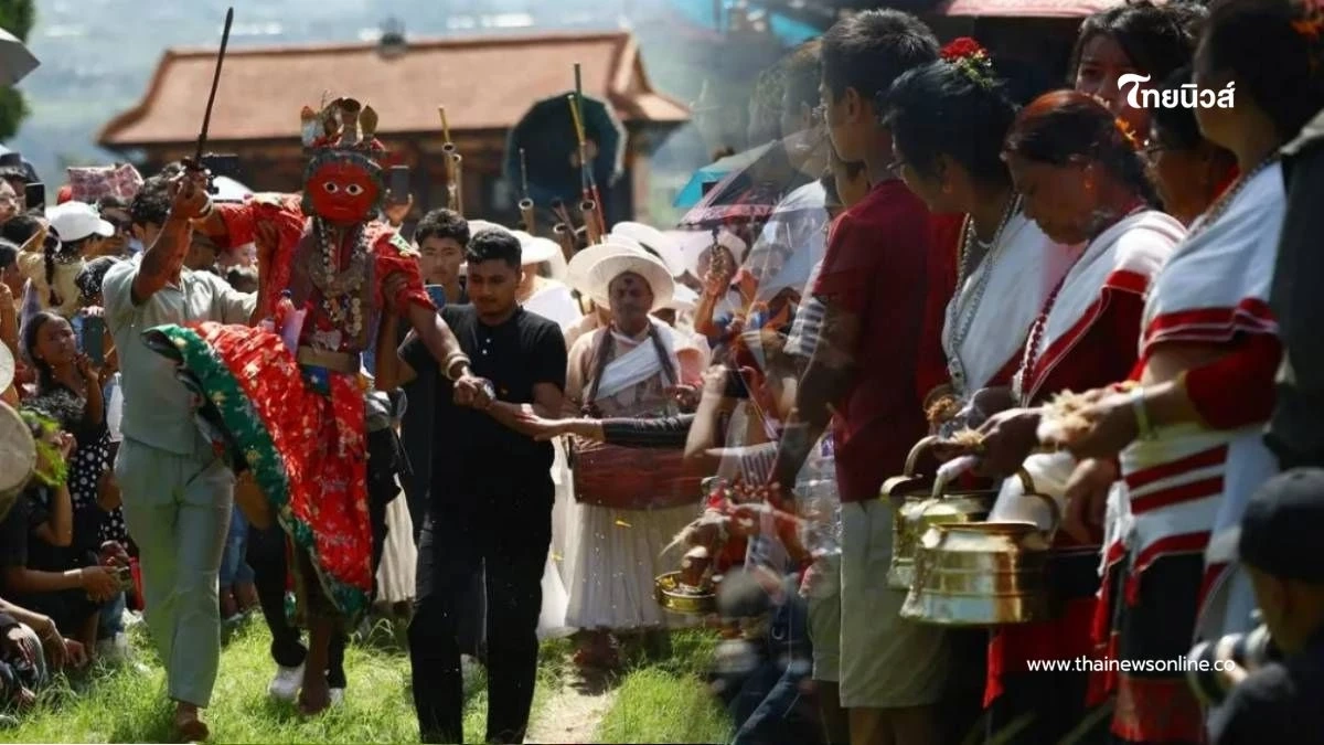 ตระการตา ชาวเนปาลแห่ชมขบวน "รุตรายานี" เทศกาลแห่งศรัทธาสีสันสดใส ตระการตา ชาวเนปาลแห่ชมขบวน "รุตรายานี" เทศกาลแห่งศรัทธาสีสันสดใส