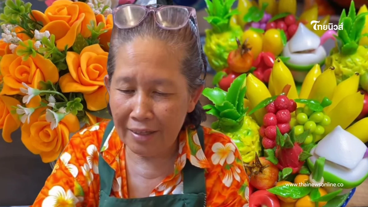 ตกงานเพราะฟองสบู่ "ปั้นสบู่ดอกไม้" พลิกชีวิต ทำเงินแสนต่อเดือน