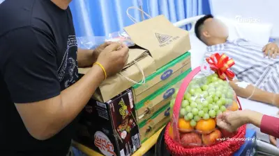 “แม่แห่งมนุษยธรรม” ส่งกำลังใจ! สมเด็จบุน รานี เยี่ยมทหารบาดเจ็บ “แม่แห่งมนุษยธรรม” ส่งกำลังใจ! สมเด็จบุน รานี เยี่ยมทหารบาดเจ็บ