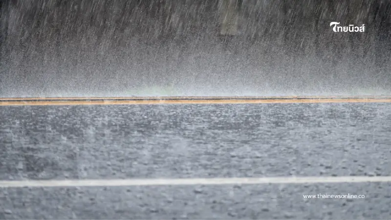 พยากรณ์อากาศวันนี้ ฝนตกหนักทั่วไทย กรุงเทพฯ ปริมณฑลเจอฝนหนักมาก