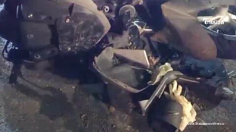 สลดใจ นักฟุตซอลทีมโรงเรียนดัง ขี่จยย.เสยท้ายสิบล้อดับคาที่