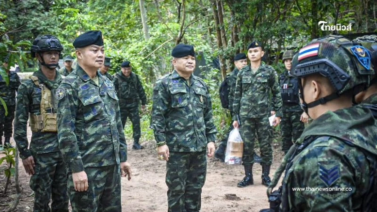 แม่ทัพภาคที่ 2 ตรวจเยี่ยมให้กำลังใจกำลังพล หน่วย พัน.ร.24