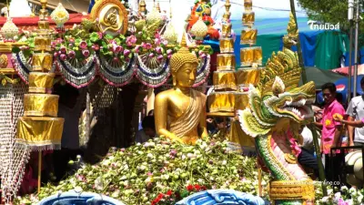 เริ่มแล้ว ประเพณีรับบัว โยนบัว หนึ่งเดียวในโลก ประเพณีของชาวสมุทรปราการ