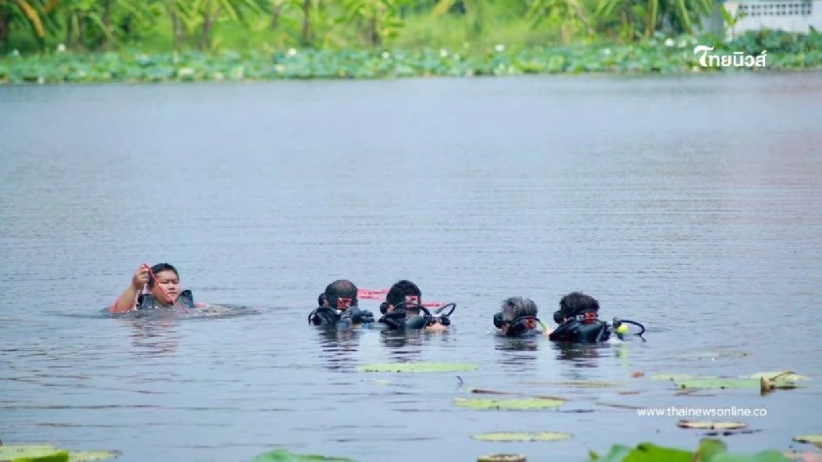 หนุ่มวัย 27 ปี เมาสุราท้าทายเพื่อน ว่ายน้ำข้ามบึงบัว สุดท้ายจมดับ