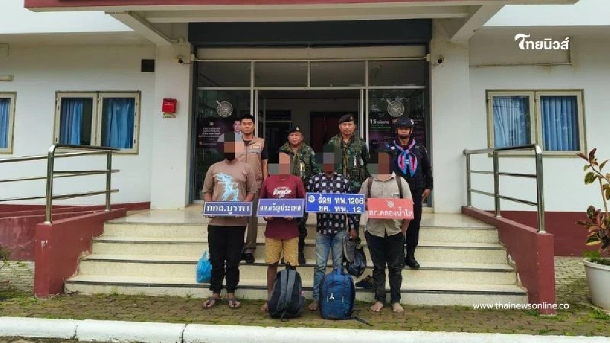 เขมรหลอก 4 หนุ่มบังคลาเทศ ถูกจับในไทย ดำเนินคดีตามกฎหมาย