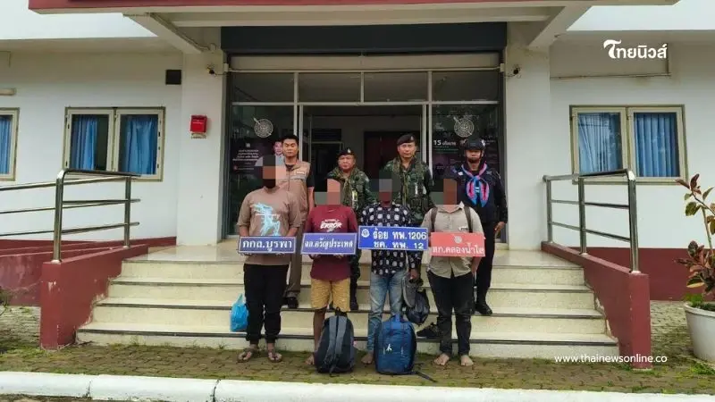 เขมรหลอก 4 หนุ่มบังคลาเทศ ถูกจับในไทย ดำเนินคดีตามกฎหมาย