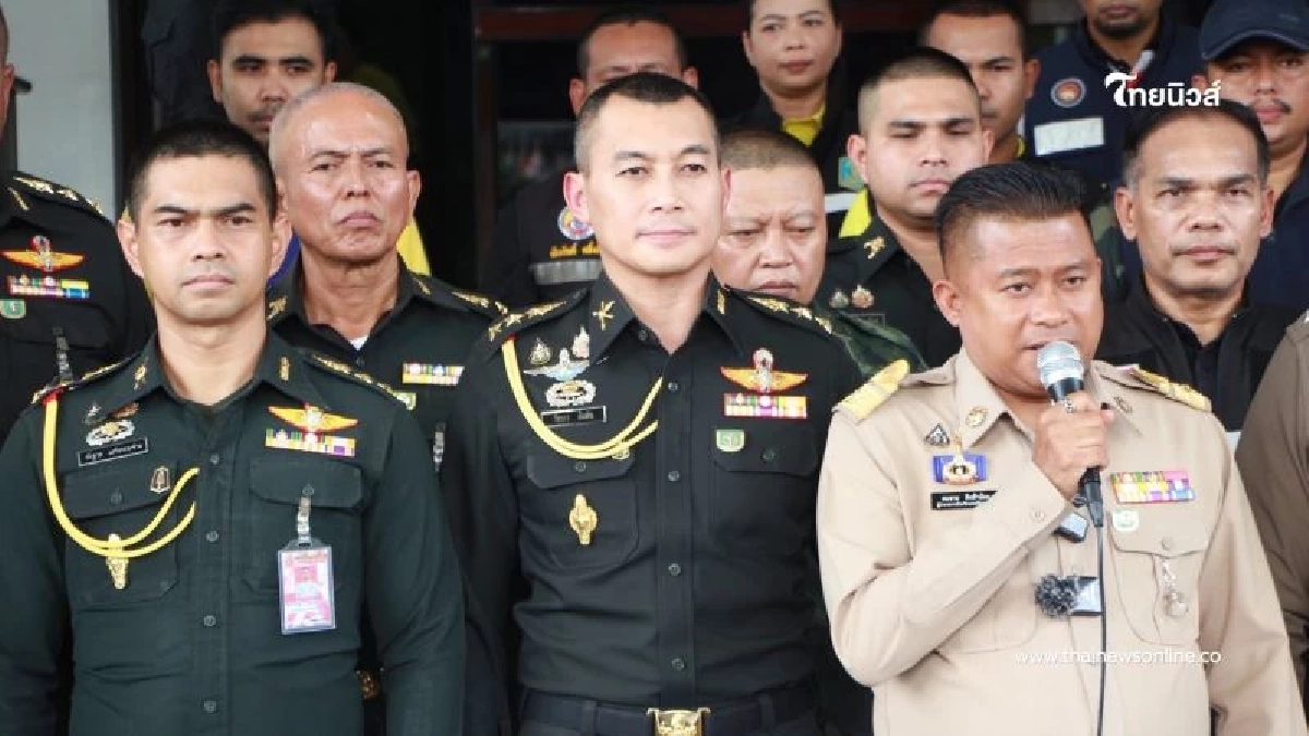 ผู้ว่าฯ นครศรีธรรมราช – กองทัพภาคที่ 4 แถลงข่าวจับกุมยาเสพติด