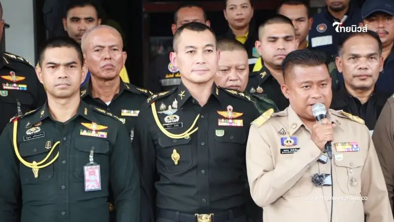 ผู้ว่าฯ นครศรีธรรมราช – กองทัพภาคที่ 4 แถลงข่าวจับกุมยาเสพติด