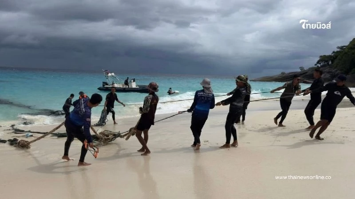 อุทยานแห่งชาติหมู่เกาะสิมิลัน เดินหน้า "รักษ์ทะเลไทย" อุทยานแห่งชาติหมู่เกาะสิมิลัน เดินหน้า "รักษ์ทะเลไทย"