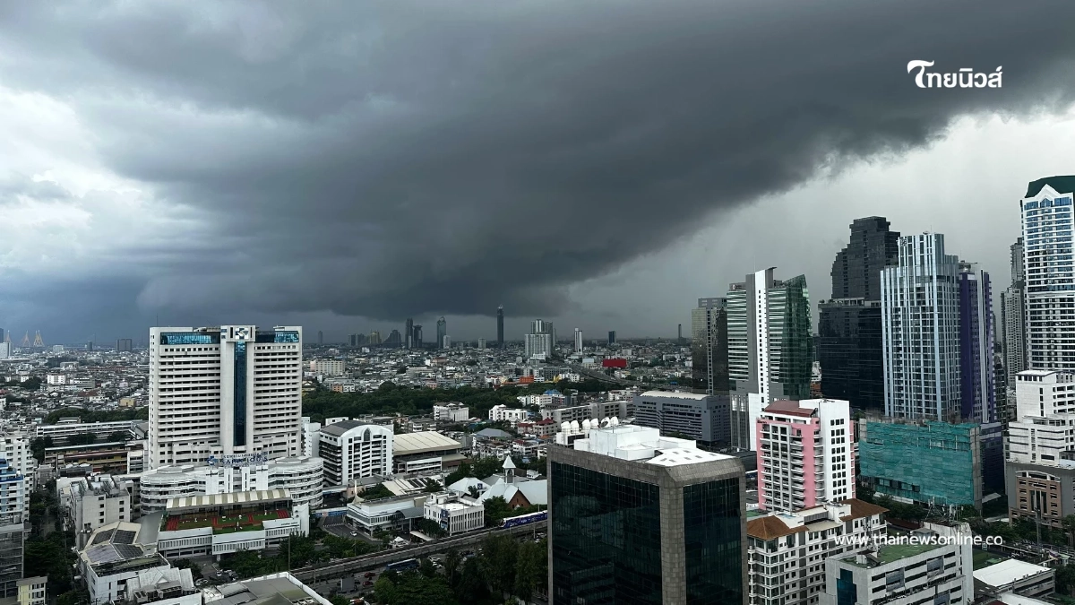 วันนี้ ฝนตกหนักหลายจังหวัด กรุงเทพฯ ไม่รอด เตือนรับมือฝนตลอดวัน