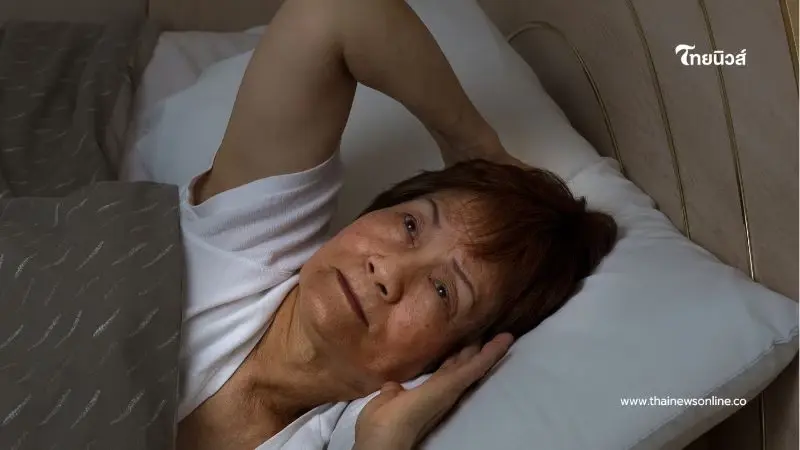 เผยสาเหตุนอนไม่หลับ ในผู้สูงอายุ พร้อมวิธีจัดการ เมื่อเมลาโทนินลดลง