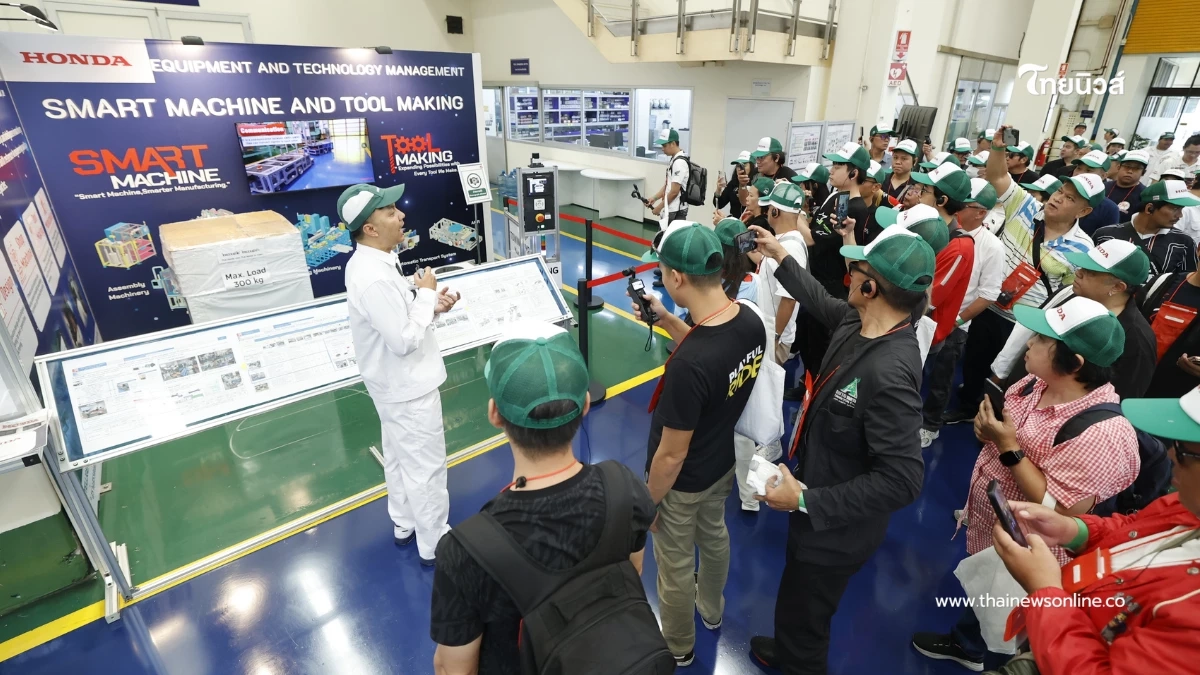 "ไทยฮอนด้า" เปิดบ้านรับสื่อมวลชน ฉลองครบรอบ 60 ปี แห่งความสำเร็จ "ไทยฮอนด้า" เปิดบ้านรับสื่อมวลชน ฉลองครบรอบ 60 ปี แห่งความสำเร็จ