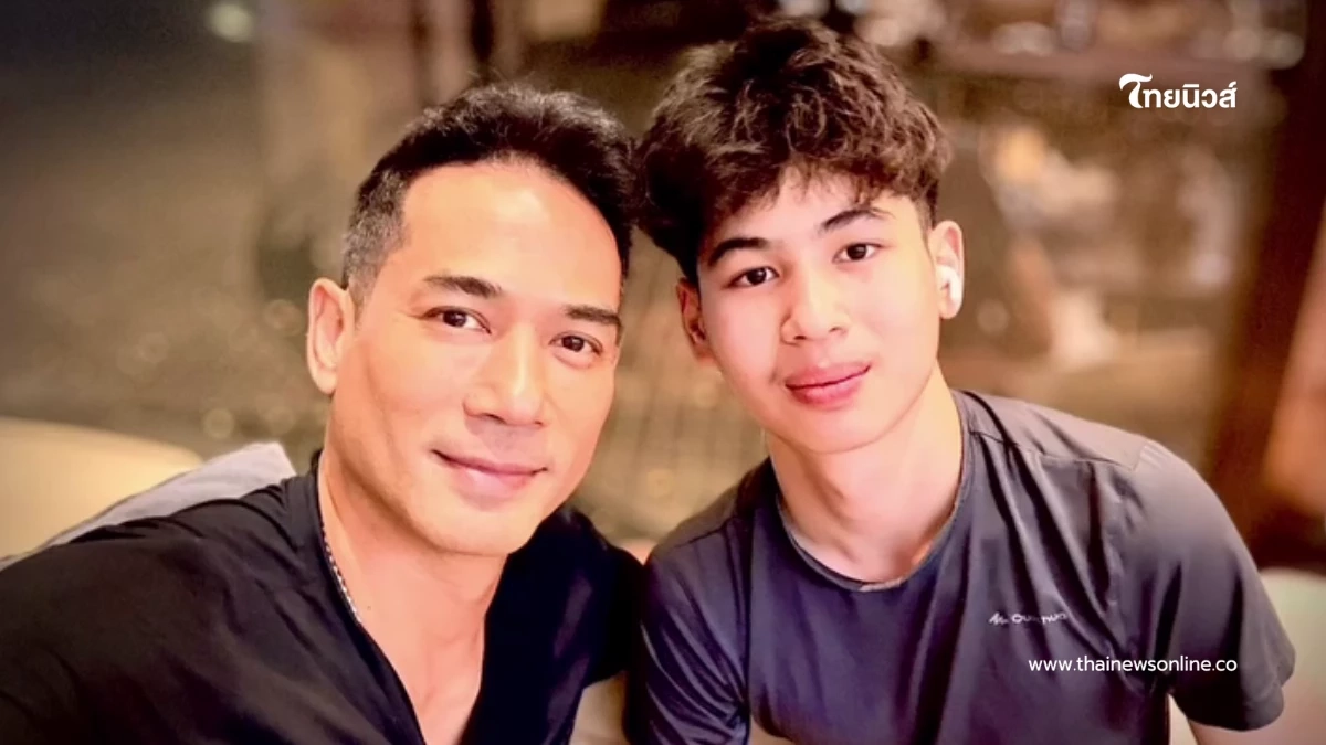 น้องไตตั้น ลูกชาย “ตุ้ย ธีรภัทร์” โตเป็นหนุ่ม 15 ปี หล่อสูสีคุณพ่อ