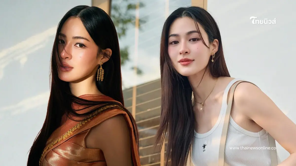 เฉิดฉายทุกมุม! หลิงหลิง ศิริลักษณ์ กับลุคชุดไทยสุดสง่า