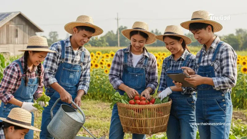 คนรุ่นใหม่หัวใจเกษตร ถึงเวลาโชว์ของ YSF 2569 สมัครได้แล้ววันนี้ คนรุ่นใหม่หัวใจเกษตร ถึงเวลาโชว์ของ YSF 2569 สมัครได้แล้ววันนี้