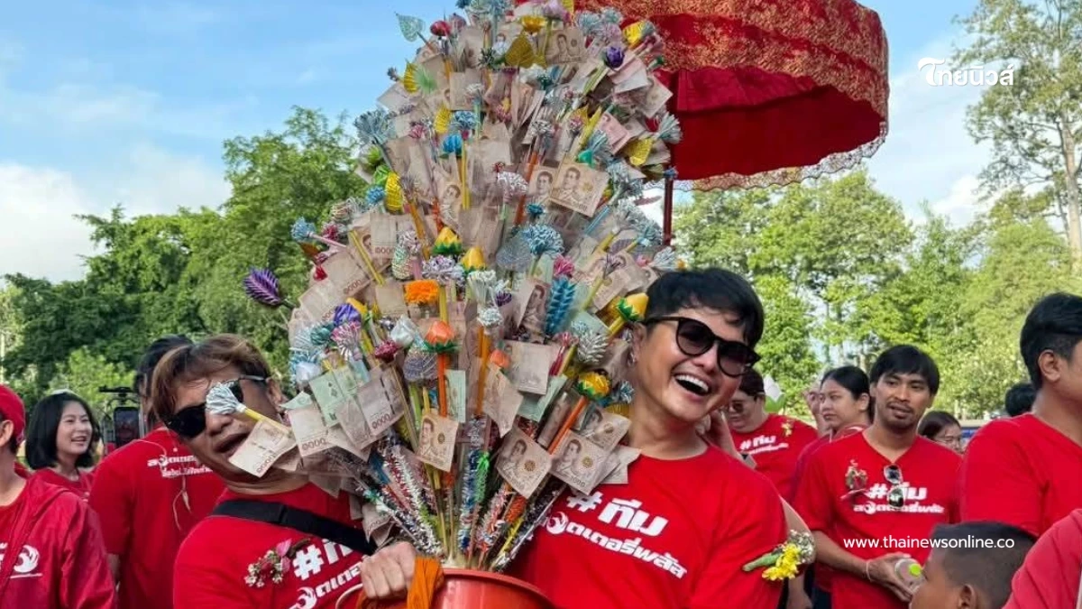 อนุโมทนาบุญ"ลอตเตอรี่พลัส"เป็นเจ้าภาพทอดกฐินสามัคคี ณ วัดตานาด
