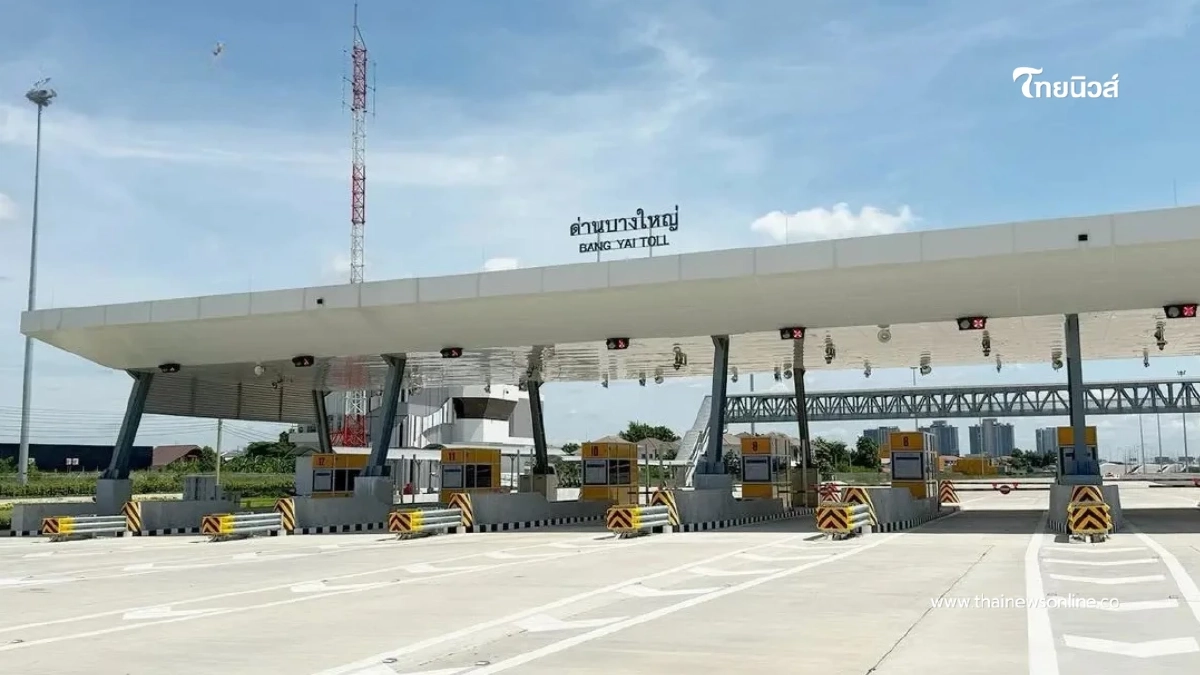 ข่าวดีเปิดฟรี! “มอเตอร์เวย์ M81 บางใหญ่–กาญจนบุรี” วิ่งยาว 5 วัน