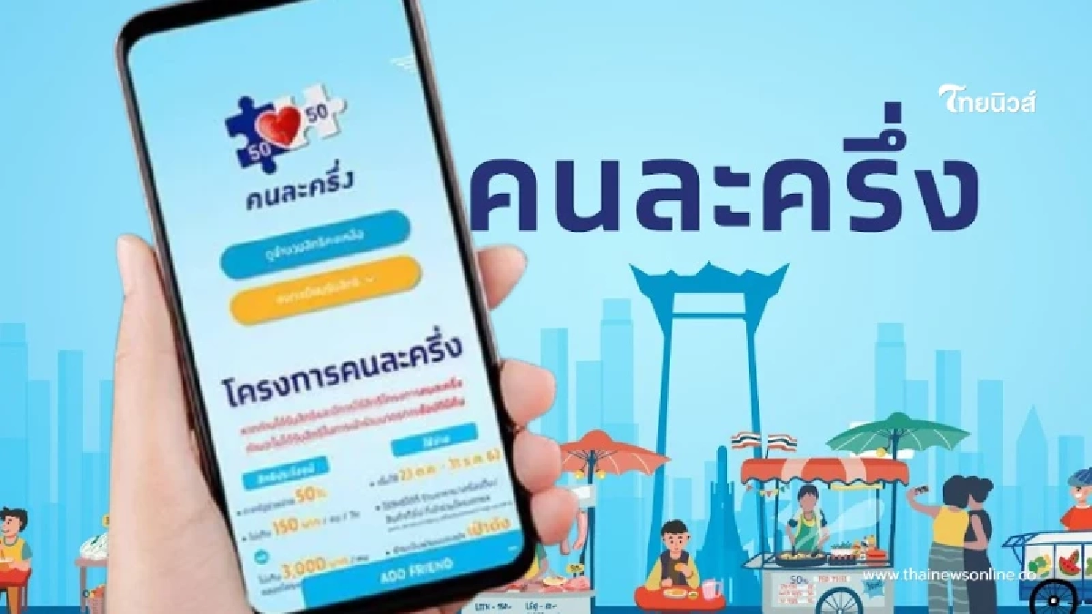 เช็ก "คนละครึ่งพลัส" 7 ล้านคนอาจชวด รู้ก่อนลงทะเบียน 20 ต.ค.นี้ เช็ก "คนละครึ่งพลัส" 7 ล้านคนอาจชวด รู้ก่อนลงทะเบียน 20 ต.ค.นี้