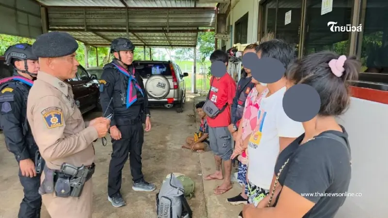บัญชีม้าหนีตาย! ทหารพราน-ตร.คลองลึก จับ 6 คนไทย พร้อมสมุดบัญชี