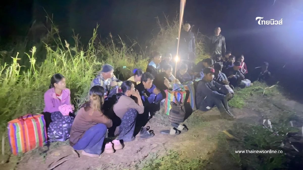 กกล.บูรพาฯ ใช้ โดรนจับความร้อน สแกนกลางดึก รวบแรงงานกัมพูชา 22 คน กกล.บูรพาฯ ใช้ โดรนจับความร้อน สแกนกลางดึก รวบแรงงานกัมพูชา 22 คน