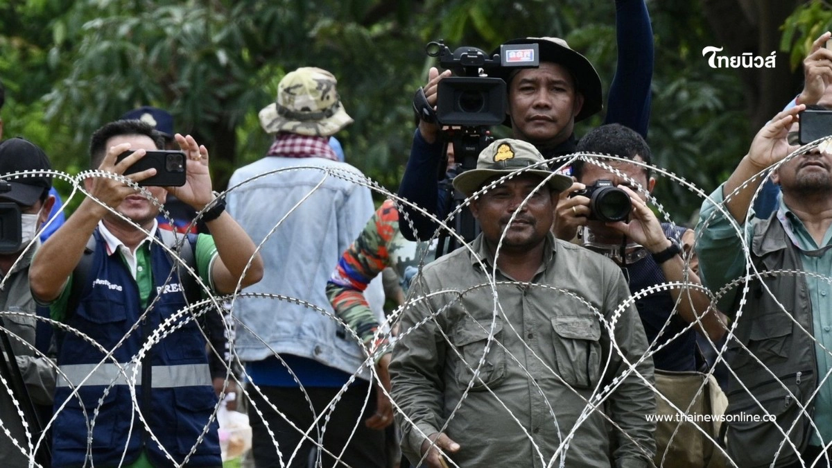 .ชาวบ้านกัมพูชาไม่รื้อบ้าน ท้าคำสั่งไทย อ้างที่ดินบรรพบุรุษ 30 ปี.