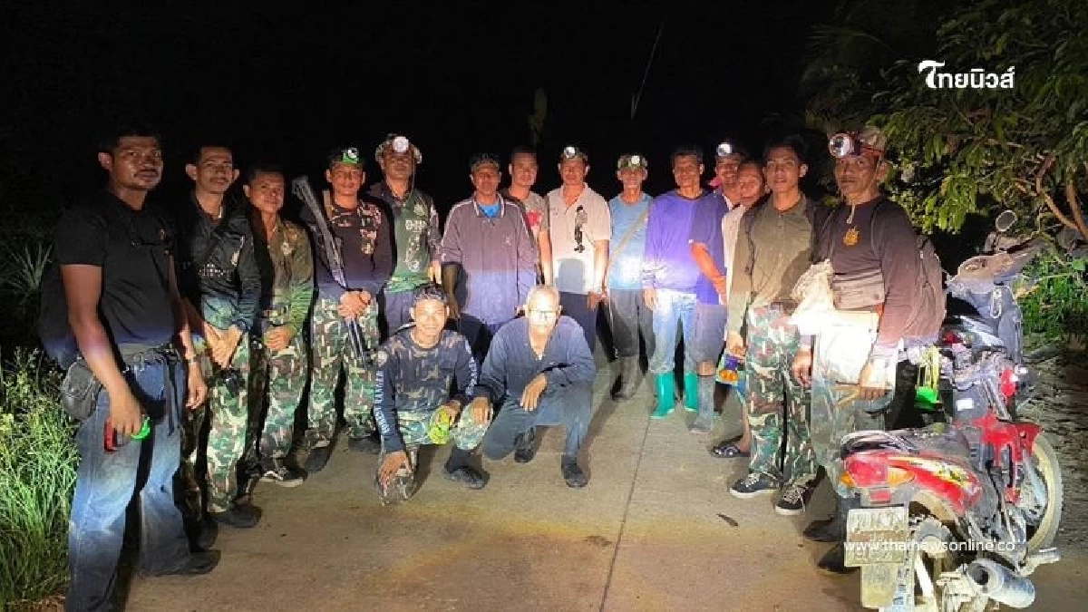 อุทยานฯ สันกาลาคีรีร่วม ตชด. และชาวบ้าน ผลักดันช้างป่า 3 ตัว อุทยานฯ สันกาลาคีรีร่วม ตชด. และชาวบ้าน ผลักดันช้างป่า 3 ตัว