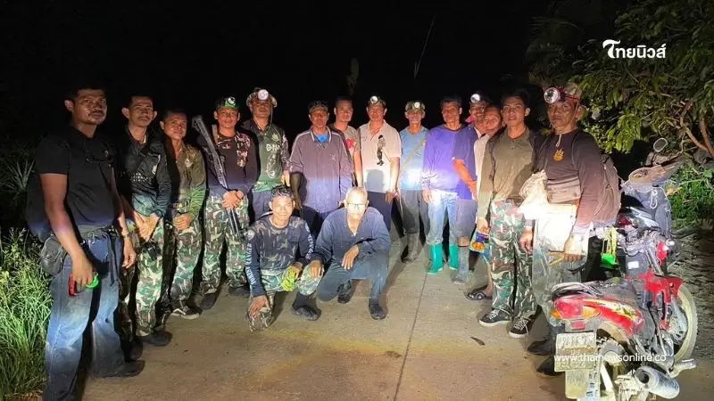 อุทยานฯ สันกาลาคีรีร่วม ตชด. และชาวบ้าน ผลักดันช้างป่า 3 ตัว อุทยานฯ สันกาลาคีรีร่วม ตชด. และชาวบ้าน ผลักดันช้างป่า 3 ตัว