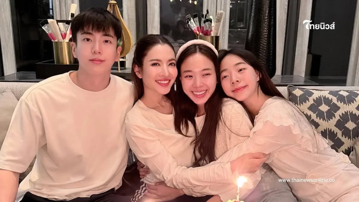 วันเกิด “แอฟ ทักษอร” อบอุ่นหัวใจ “นนกุล” ร่วมเป่าเค้กกับครอบครัว