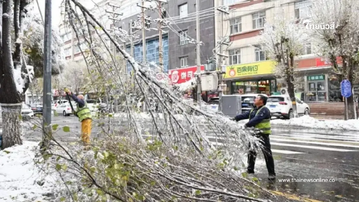 พายุหิมะถล่มซินเจียง! อุรุมชี เจอสถิติใหม่ หิมะตกหนักสุดในรอบปี พายุหิมะถล่มซินเจียง! อุรุมชี เจอสถิติใหม่ หิมะตกหนักสุดในรอบปี