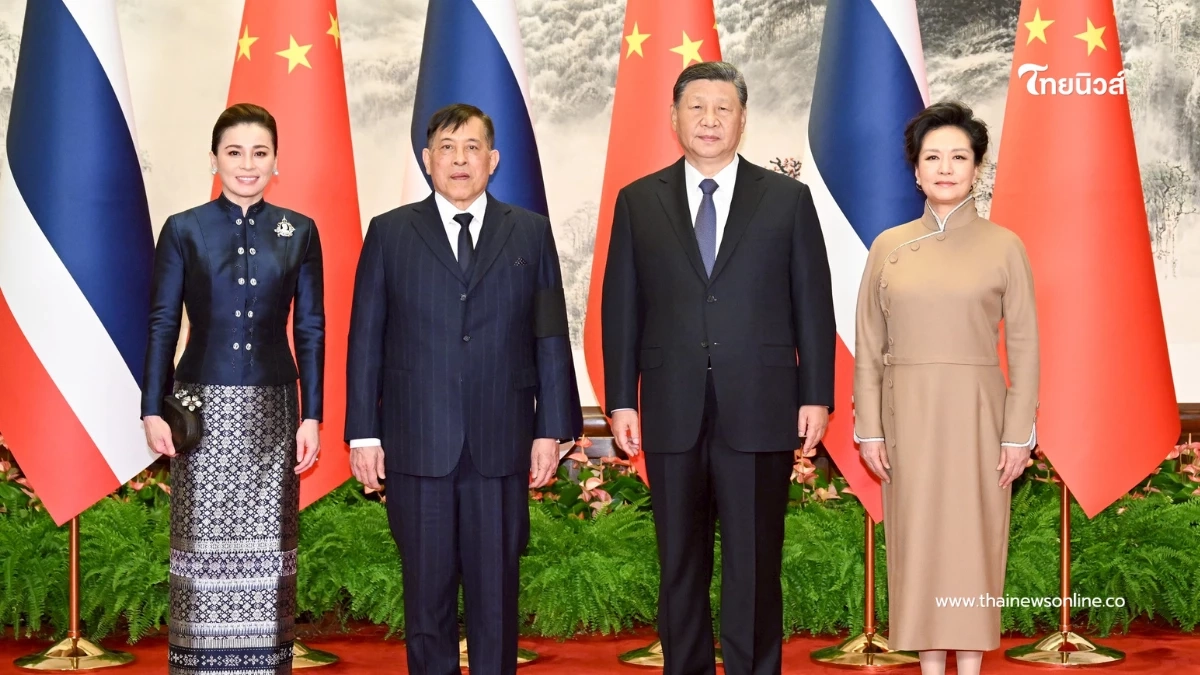 "สีจิ้นผิง"เข้าเฝ้าฯ ในหลวง-พระราชินี หนุนเดินหน้าสร้างประชาคมจีน-ไทย