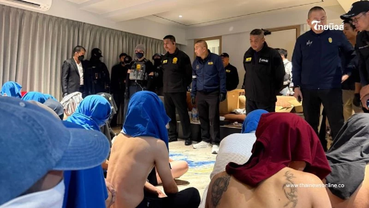 บุกประตูหลังโรงแรมหรูกลางกรุง ทลายปาร์ตี้เหมืองทอง ชายรักชาย