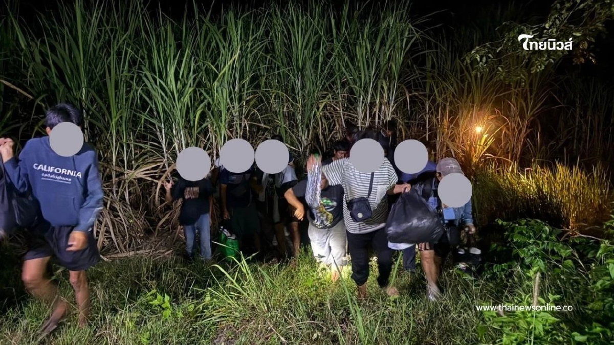 ทหารพรานอรัญประเทศสกัด 20 คนไทย เหยื่อแก๊งหลอกเปิดบัญชีม้า